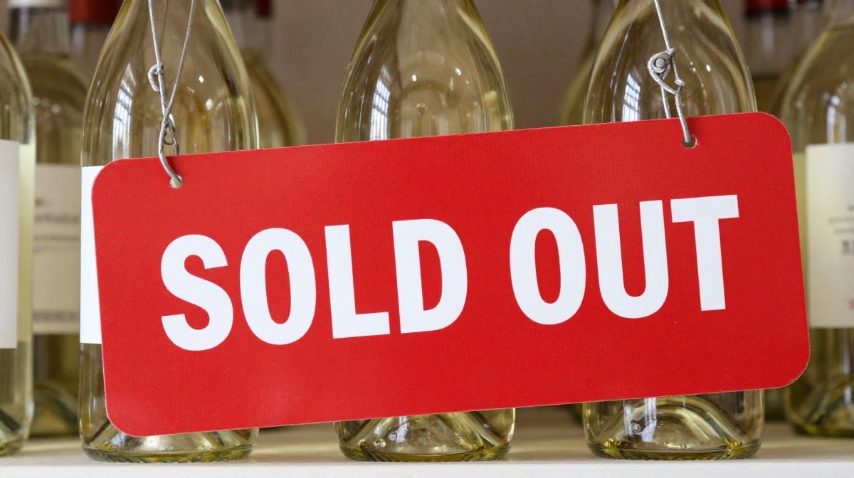 White wine bottle Sold out